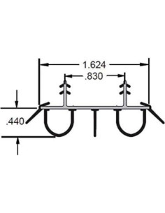 Barrido de puerta KS Hardware 91.4 cm vinilo a prueba de clima 2