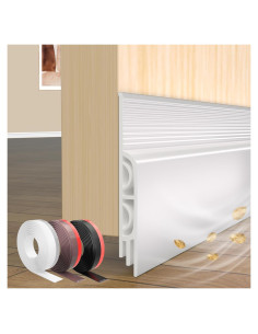 Tapón de Draft para Puerta 99 cm CUYSFEAD Blanco Aislamiento