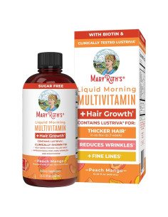 Multivitamínico Líquido MaryRuth 450ml | Biotina 10000mcg | Crecimiento Cabello