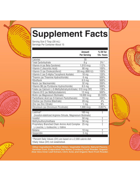 Multivitamínico Líquido MaryRuth 450ml | Biotina 10000mcg | Crecimiento Cabello