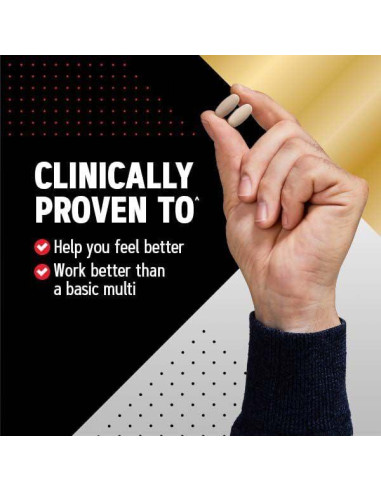 GNC Mega Men Multivitaminas 180 Tabletas - Soporte Energía e Inmunidad