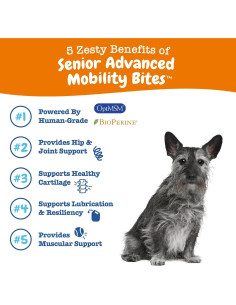 Zesty Paws Suplemento Articular para Perros - 90 Masticables de Pollo 2