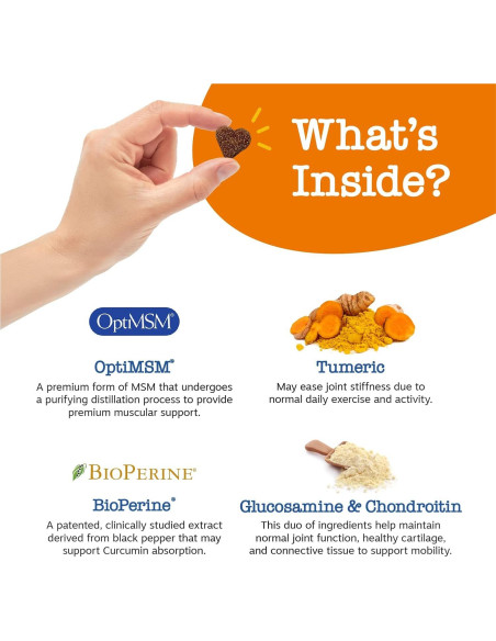 Zesty Paws Suplemento Articular para Perros - 90 Masticables de Pollo