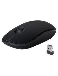 Ratón Óptico Inalámbrico NexiGo Slim Negro 1000 DPI