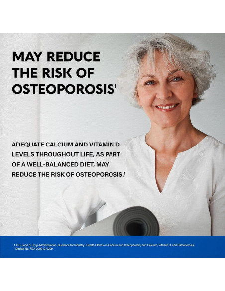 Suplemento de Calcio NUTRA HARMONY 1200 mg + D3 y K2 - 180 Tabletas