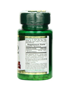 Tabletas B-12 disolución rápida Nature's Bounty 500 mcg 300 und 2