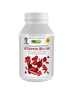 Vitamina B12 100 mcg Andrew Lessman 60 Cápsulas Methylcobalamin