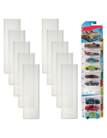 Estuche de Exhibición para 100 Coches AAiphuwew - Plástico Transparente