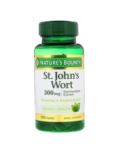 Hierba de San Juan Nature's Bounty 300mg 100 Cápsulas