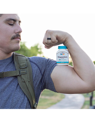 Tabletas de Magnesio 250 mg 21st Century - 110 Unidades