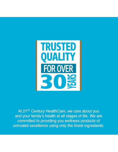 Tabletas de Magnesio 250 mg 21st Century - 110 Unidades