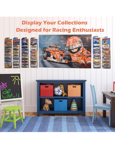 Estuche de Exhibición para 100 Coches AAiphuwew - Plástico Transparente