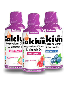 Citrato de Calcio y Magnesio Líquido Bluebonnet 3x480ml