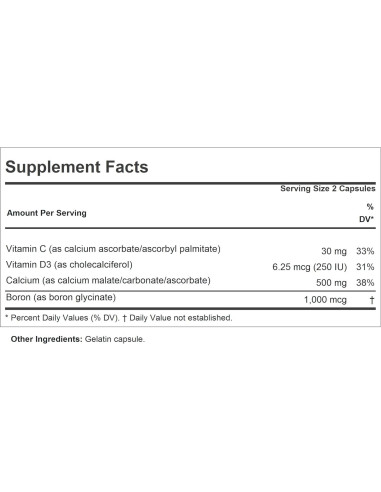 Cuidado Intensivo de Calcio Andrew Lessman 180 Cápsulas