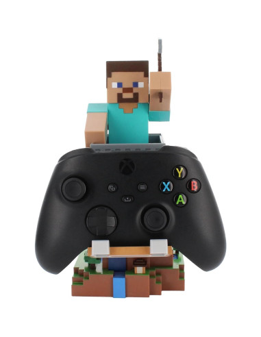 Soporte para Controlador y Teléfono Minecraft Steve Cableguys