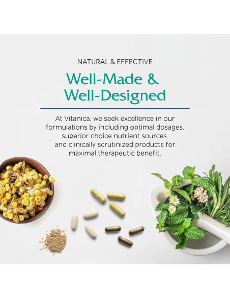 Tónico de Hierro Vitanica Líquido Vegano 120 ml Sabor Mora