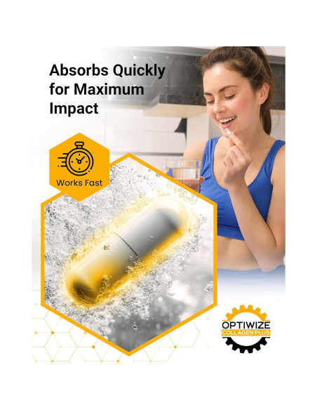 Suplemento Articular 10-en-1 OptiWize - 320 Cápsulas