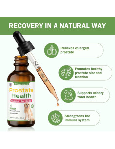 Suplemento Herbal Natural para Salud Prostática Canina 59 ml 2