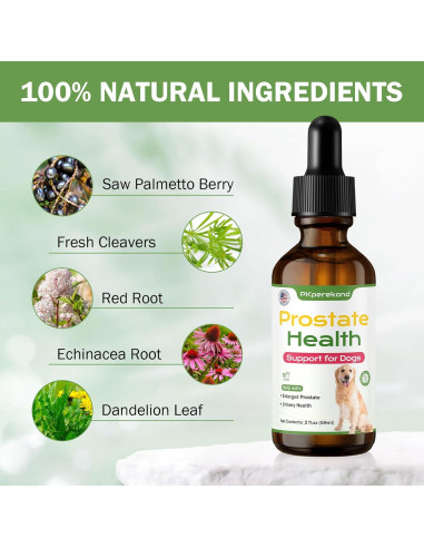 Suplemento Herbal Natural para Salud Prostática Canina 59 ml
