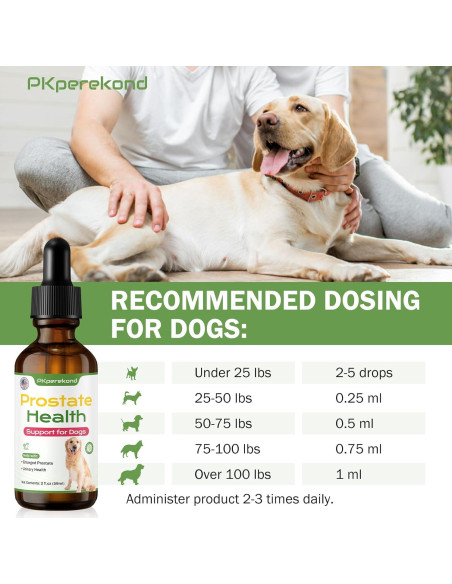 Suplemento Herbal Natural para Salud Prostática Canina 59 ml