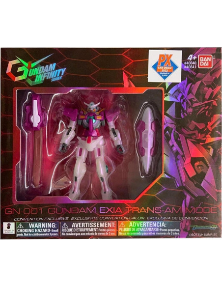 Figura de Acción BANDAI Gundam Exia Trans-Am 11.43 cm