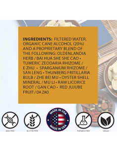 Dissolve Mass - Tintura Herbal Concentrada 30 ml x 4 - root + spring 2