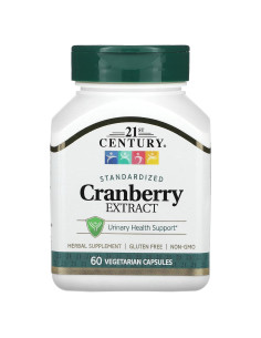 Extracto de Arándano 21st Century 60 Cápsulas Vegetarianas
