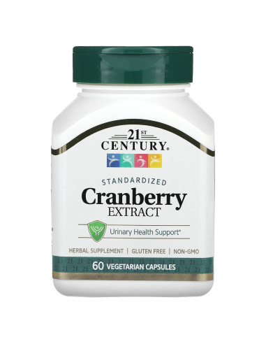 Extracto de Arándano 21st Century 60 Cápsulas Vegetarianas