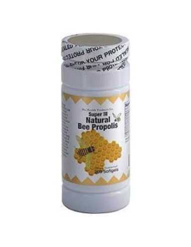 8 Botellas de Propóleos Naturales Super III 200 Gelatinas