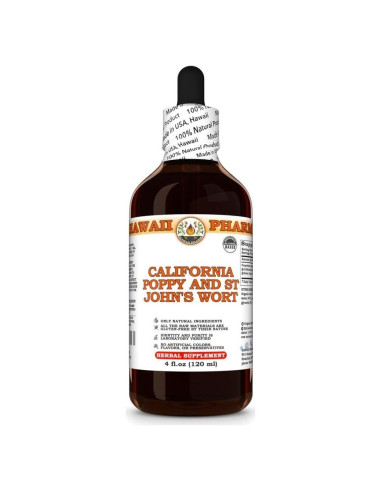 Tintura Natural Amapola de California y Hierba de San Juan 118 ml