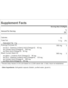 ANDREW LESSMAN Aceite de Onagra y Grosella Negra 60 Cápsulas 2