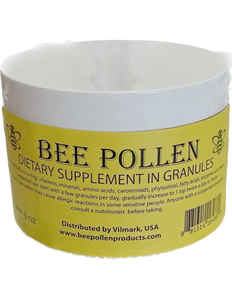 Polen de Abeja 100% Puro Natural Vilmark 170 g Gránulos
