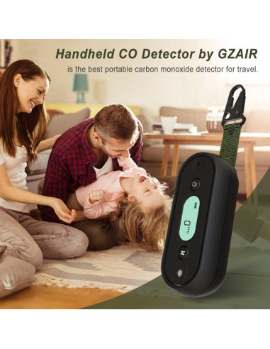 Detector de Monóxido de Carbono GZAIR SA103 IP67 Portátil