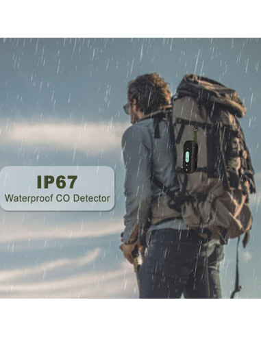 Detector de Monóxido de Carbono GZAIR SA103 IP67 Portátil