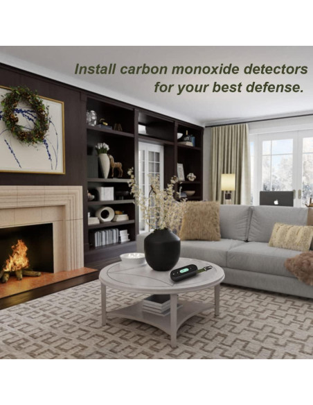 Detector de Monóxido de Carbono GZAIR SA103 IP67 Portátil