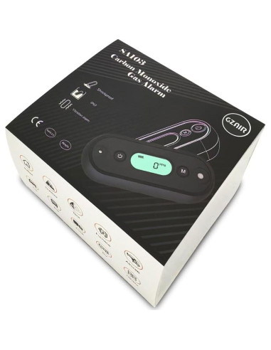 Detector de Monóxido de Carbono GZAIR SA103 IP67 Portátil