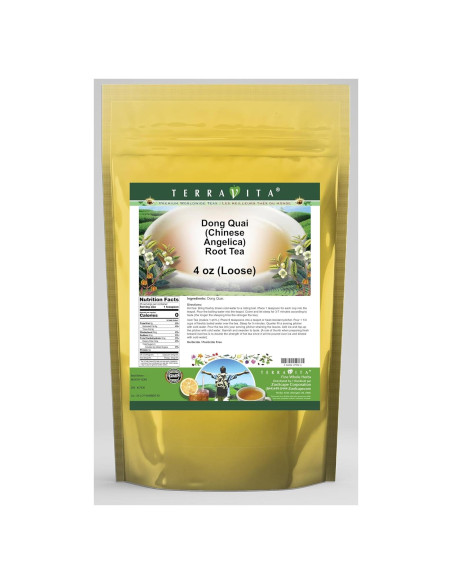 Té de raíz de Dong Quai TerraVita 113.4 g sin rellenos