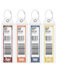 Etiquetas de Equipaje para Crucero Disney Cruise On - Paquete de 4