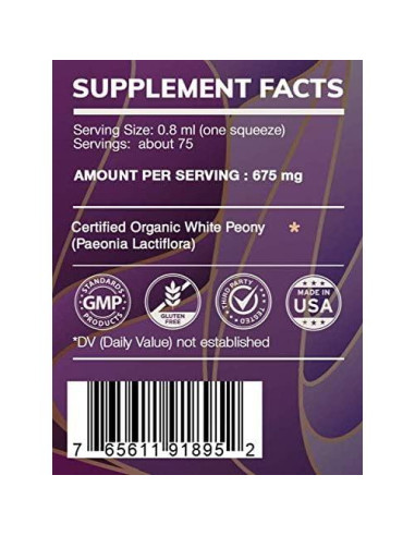 Extracto Herbal de Peonía Blanca 59.15 ml - HerbEra