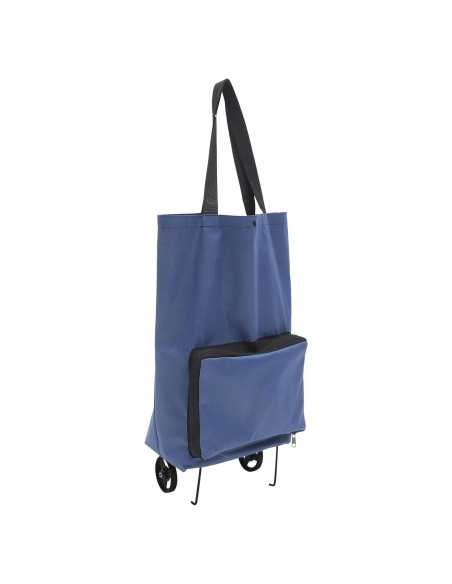 Carrito de Compras Plegable BUGUUYO Azul Oscuro 0.43 kg