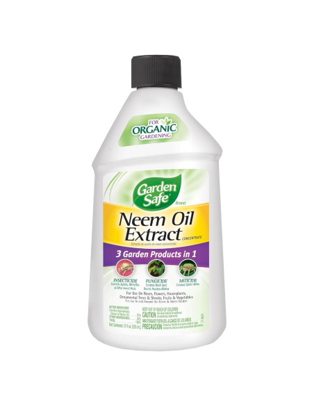 Extracto de Aceite de Neem Garden Safe 295 ml - Fungicida e Insecticida