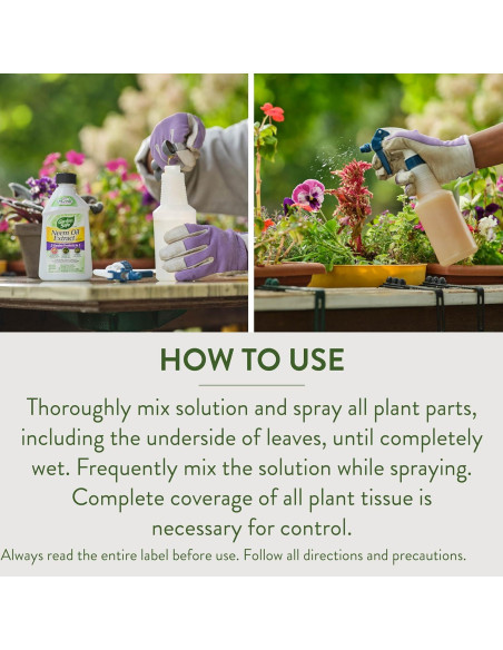 Extracto de Aceite de Neem Garden Safe 295 ml - Fungicida e Insecticida