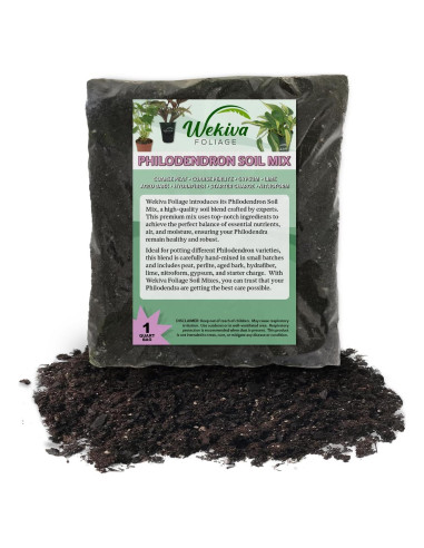 Mezcla de Suelo Premium para Philodendron - 0.45 kg - Wekiva Foliage
