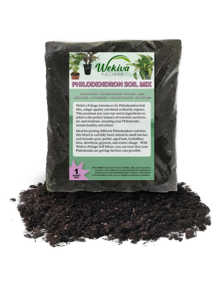 Mezcla de Suelo Premium para Philodendron - 0.45 kg - Wekiva Foliage