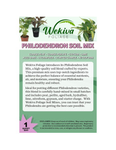 Mezcla de Suelo Premium para Philodendron - 0.45 kg - Wekiva Foliage 2