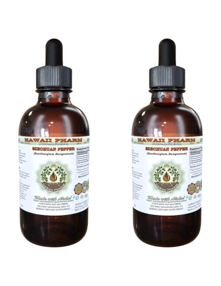 Extracto Líquido de Pimienta de Szechuan Hawaii Pharm 2x60 ml