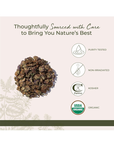 Flores de Trébol Rojo Orgánico Starwest Botanicals 0.45 kg