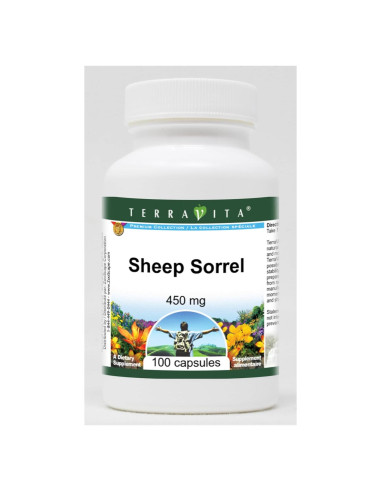 Ácido Oxálico de Oveja TerraVita 450 mg 100 Cápsulas