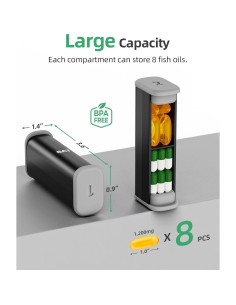 Organizador de Pastillas Semanal PULIV AM PM Doble a Prueba de Humedad 2