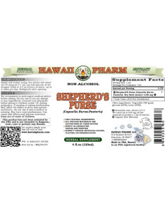 Extracto Líquido Sin Alcohol Bolsa de Pastor Hawaii Pharm 59 ml 2